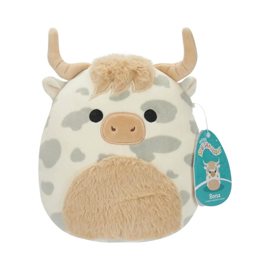 Squishmallows SQCR04117 - Borsa die Hochlandkuh 19 cm