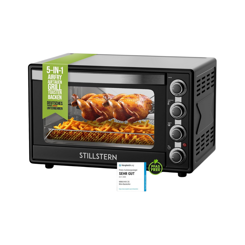 Stillstern - Mini Backofen mit Umluft (60L)