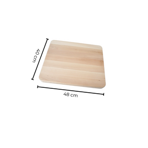 Die Holzwarenfabrik Schneidebrett aus Buche (48 cm) Abmessungen